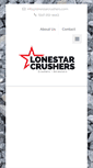 Mobile Screenshot of lonestarcrushers.com